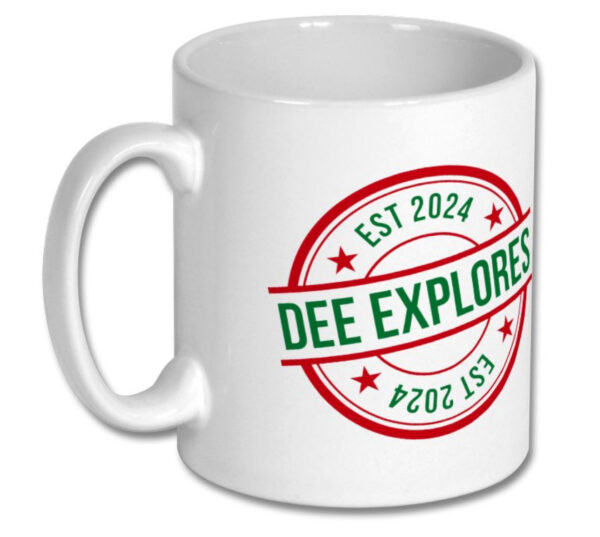 Dee Explores Christmas Mug