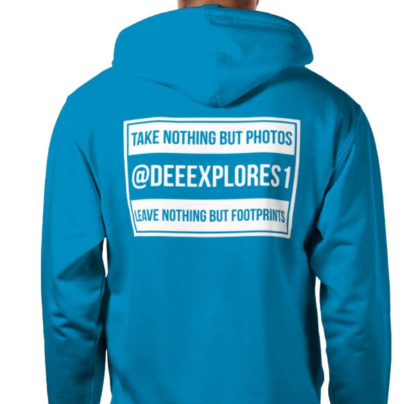 Dee Explores Take Nothing But Photos Zip Hoody - Image 3