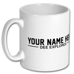 Dee Explores Personalized Mug