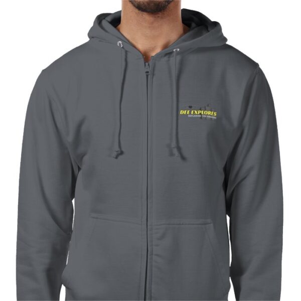 Dee Explores Logo Zip Hoody - Image 3