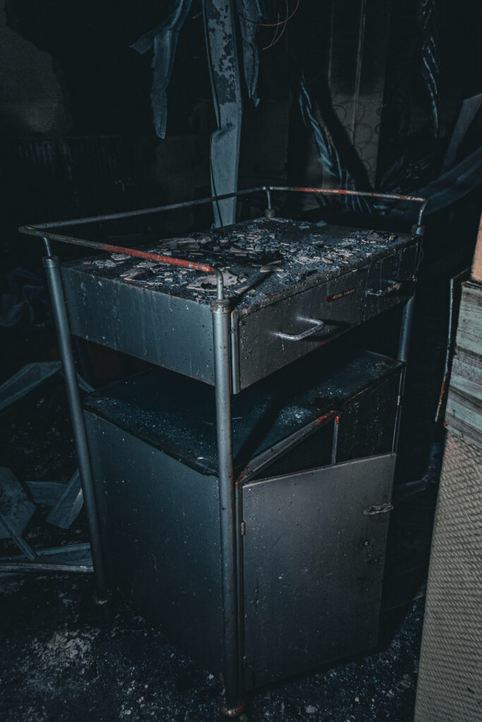 2-1-683x1024 Exploring an Apocalyptical hospital in the UK.